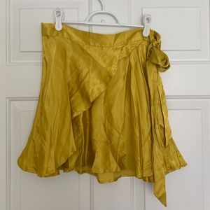 Urban Outfitters Metallic Skirt